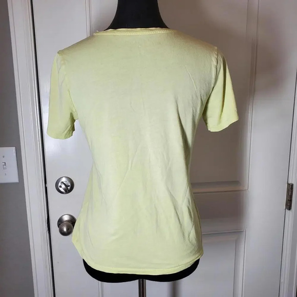 Banana Republic Yellow "Make Today Amazing" T-Shirt Size XS - Picture 10 of 10